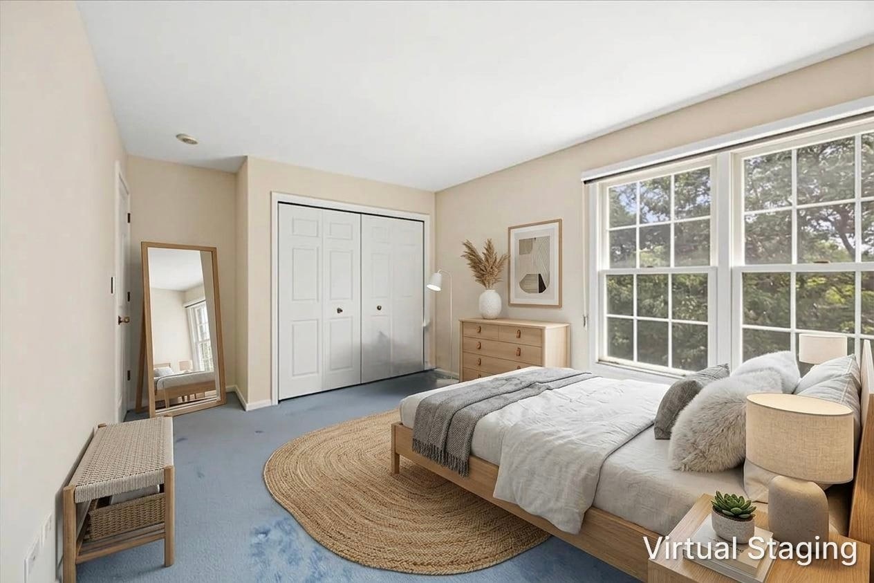 2nd bedroom, virtually staged