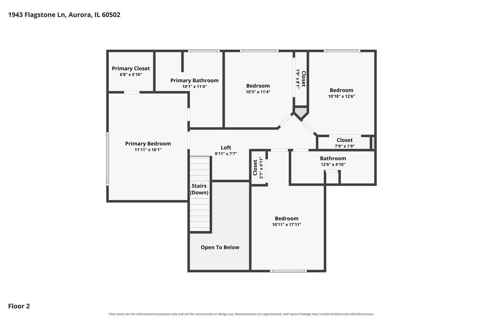 1943 Flagstone Lane, Aurora, IL 60502 1943 Flagstone Lane, Aurora, IL 60502