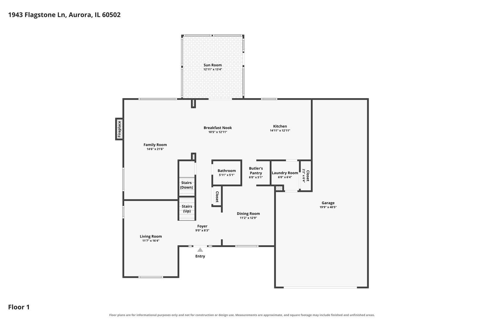 1943 Flagstone Lane, Aurora, IL 60502 1943 Flagstone Lane, Aurora, IL 60502