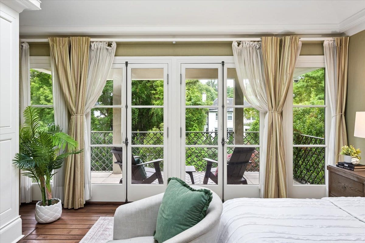 This Primary Suite is a true sanctuary.