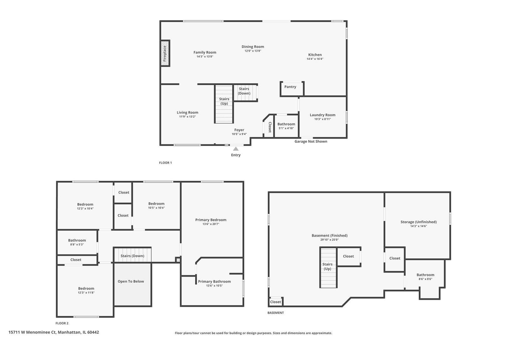 15711 Menominee Court, Manhattan, IL 60442 15711 Menominee Court, Manhattan, IL 60442