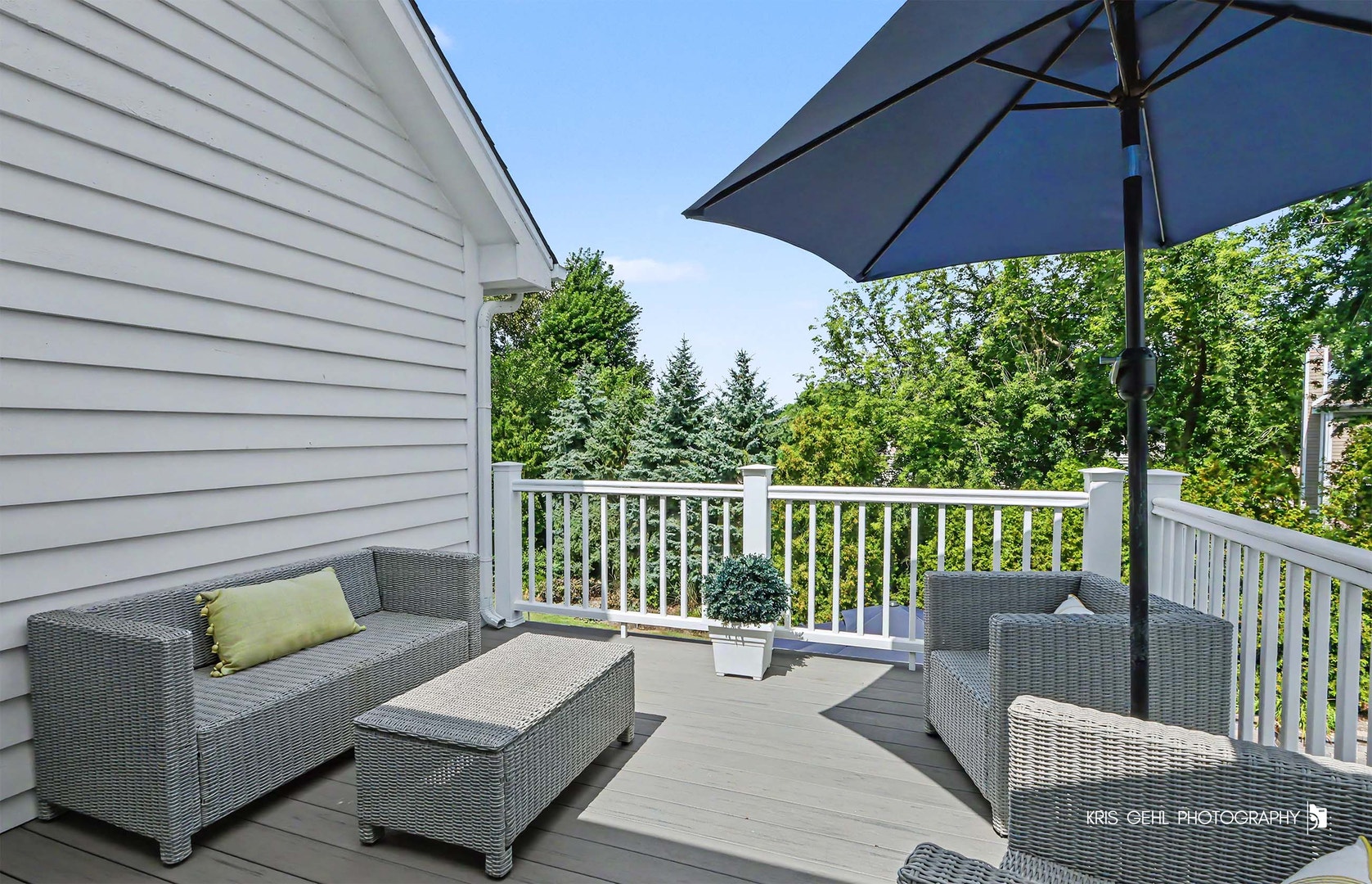 Private balcony off the Primary Bedroom/Office are
