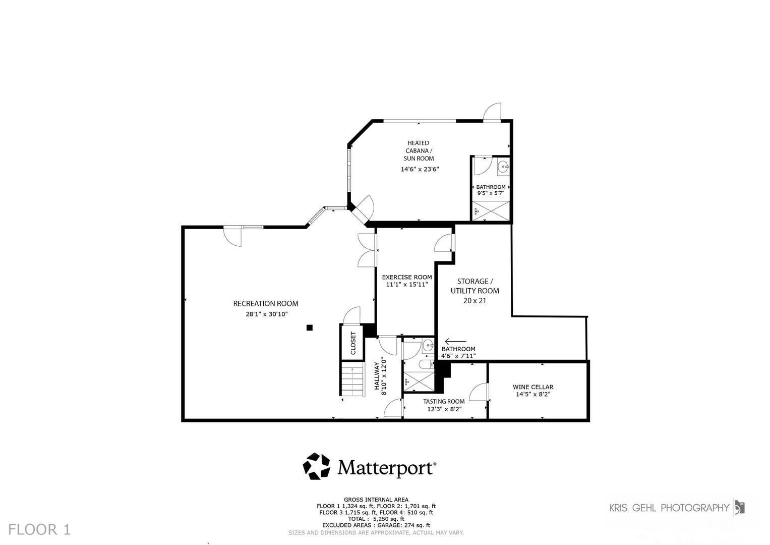 Walk out Basement Floor Plan
