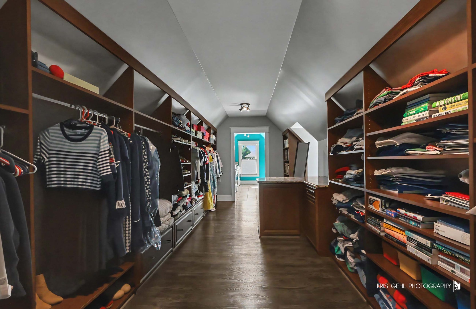 Primary Walk in Closet with California built in an