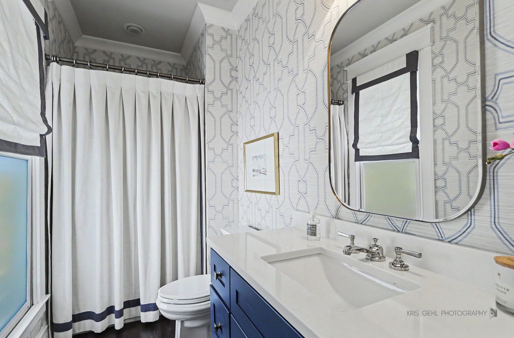 Full bathroom on Main Level directly next to Bedro