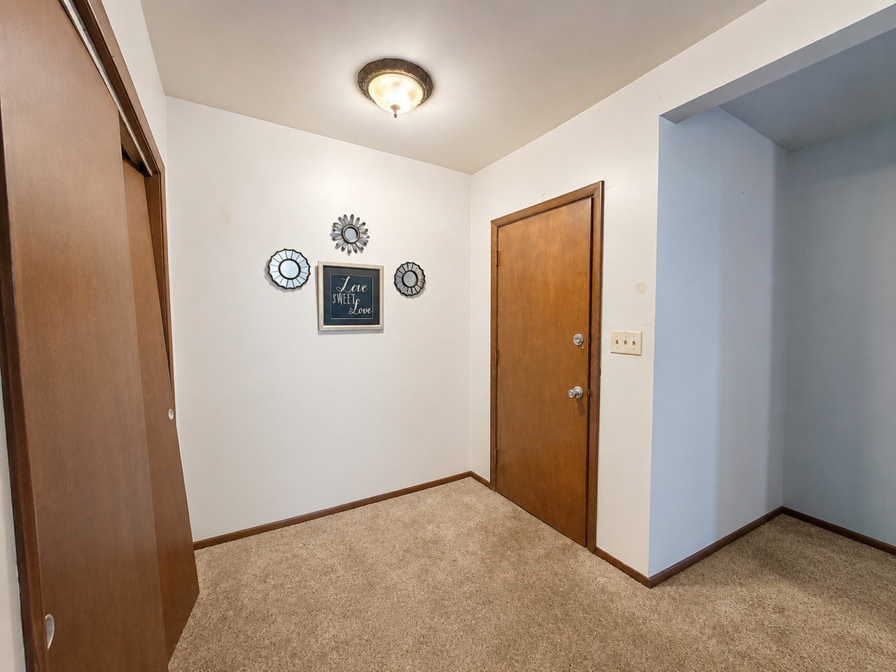 Main level entry(All photos digitally enhanced t
