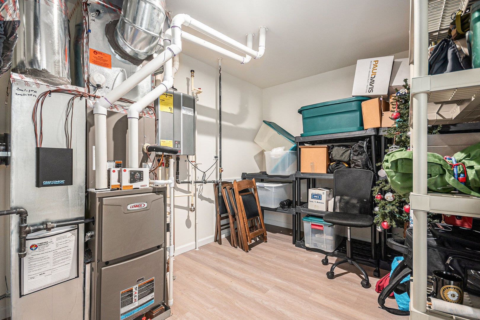 3207 Dove Mountain Drive, Aurora, IL 60503 2nd floor storage & utility room.