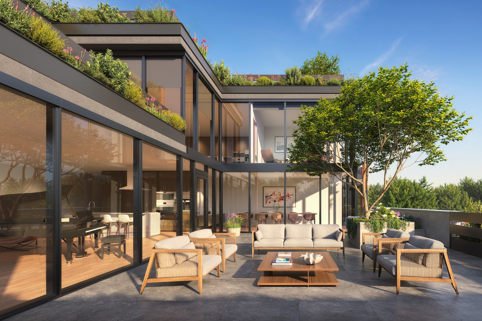 Private Outdoor Terrace
