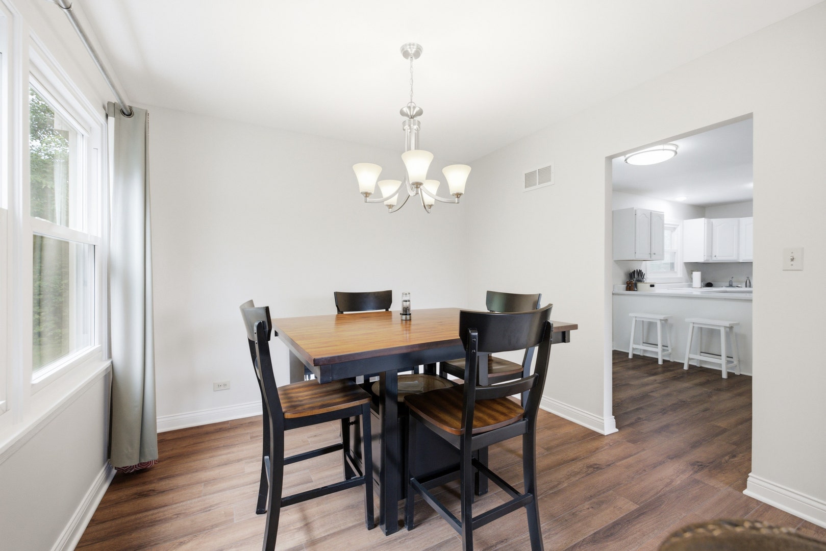 access to the kitchen