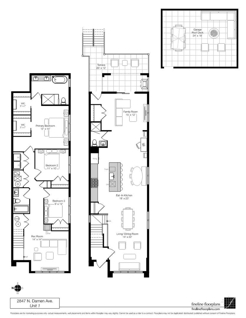 2847 N Damen Avenue, #1, Chicago, IL 60618