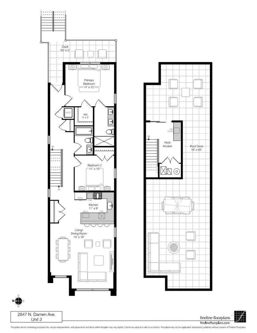 2847 N Damen Avenue, #3, Chicago, IL 60618