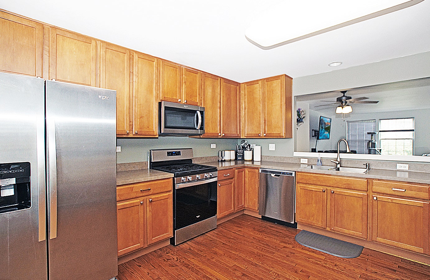 Kitchen From Deck Access