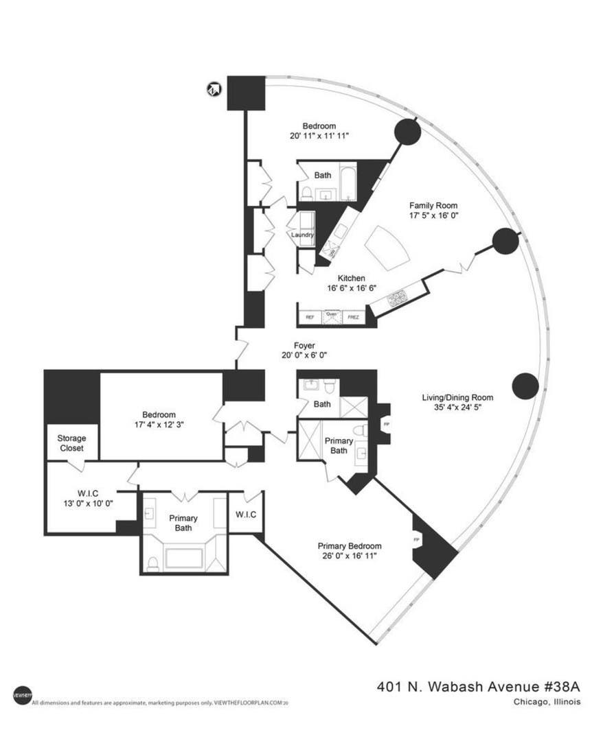 401 N Wabash Avenue, #38A, Chicago, IL 60611 401 N Wabash Avenue, #38A, Chicago, IL 60611