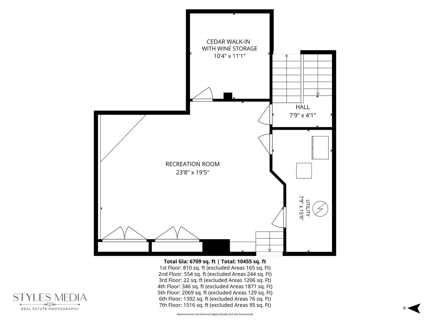 Basement floor plan