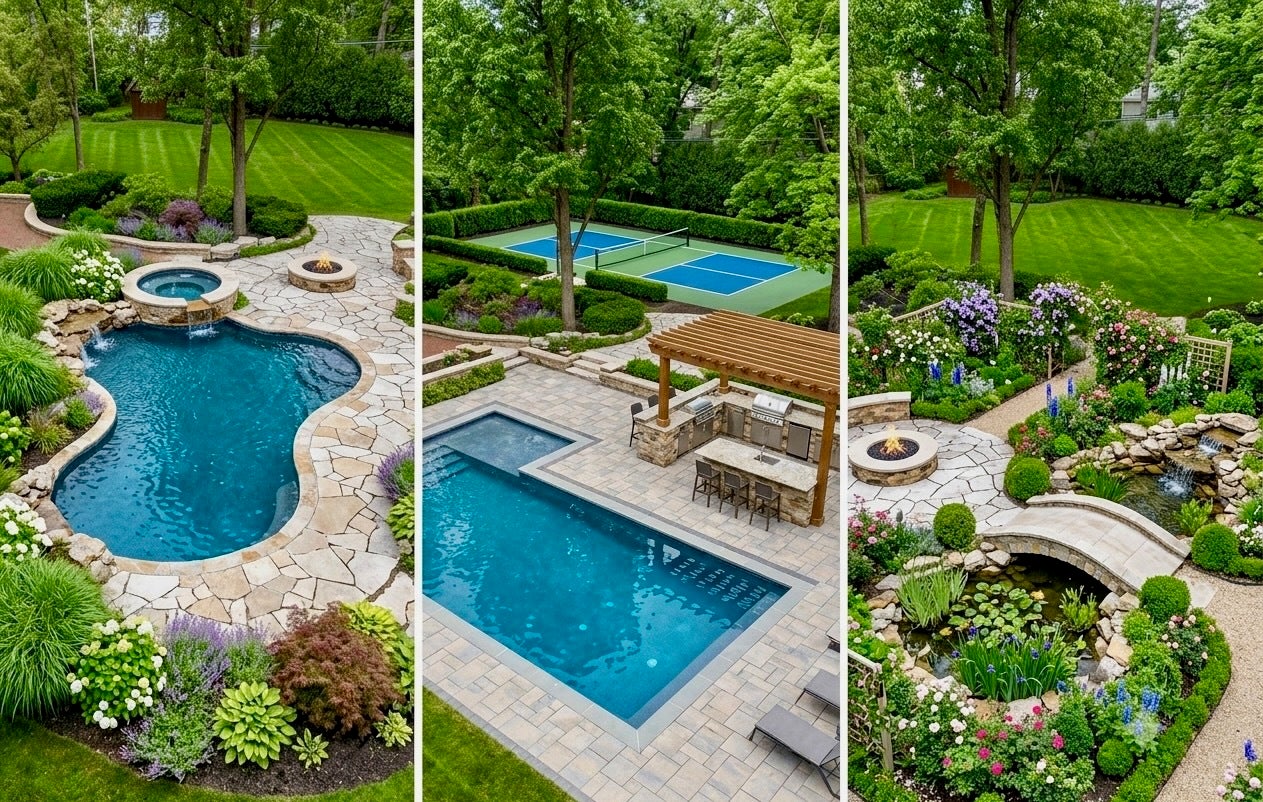 Virtual rendition of your dream backyard!