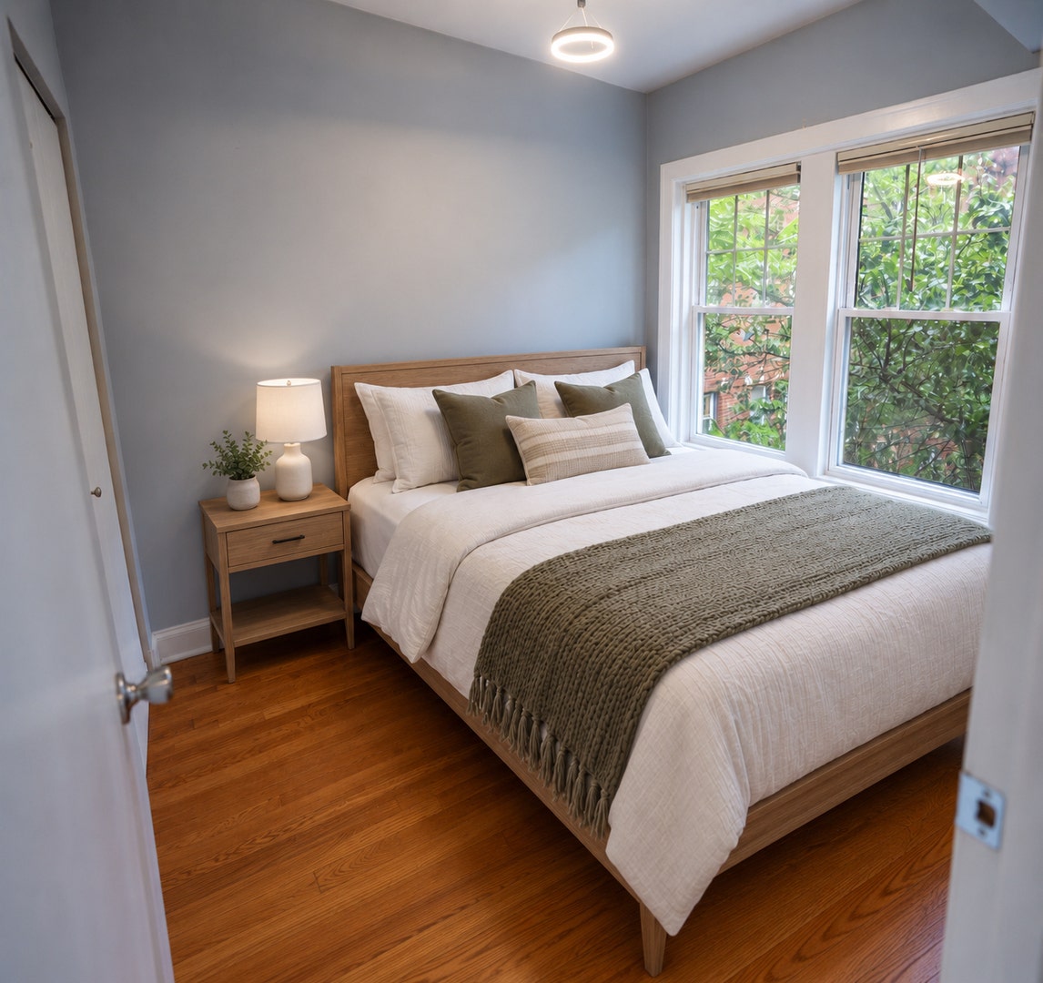 4420 N Ashland Avenue, #2W, Chicago, IL 60640 AI staged image