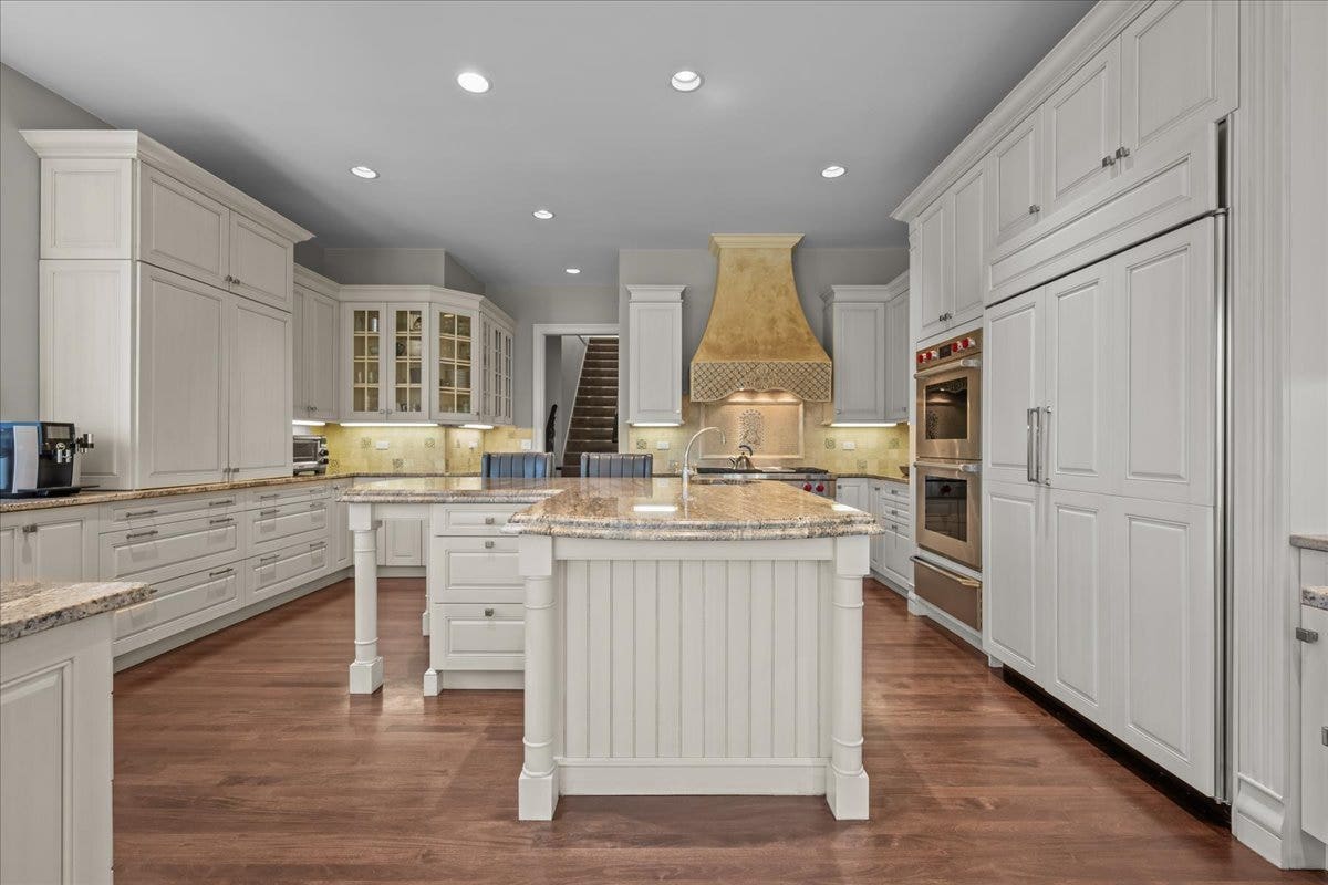 Kitchen is designed for the serious cook and just