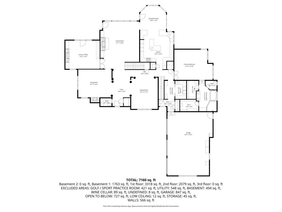 Main-level floorplan