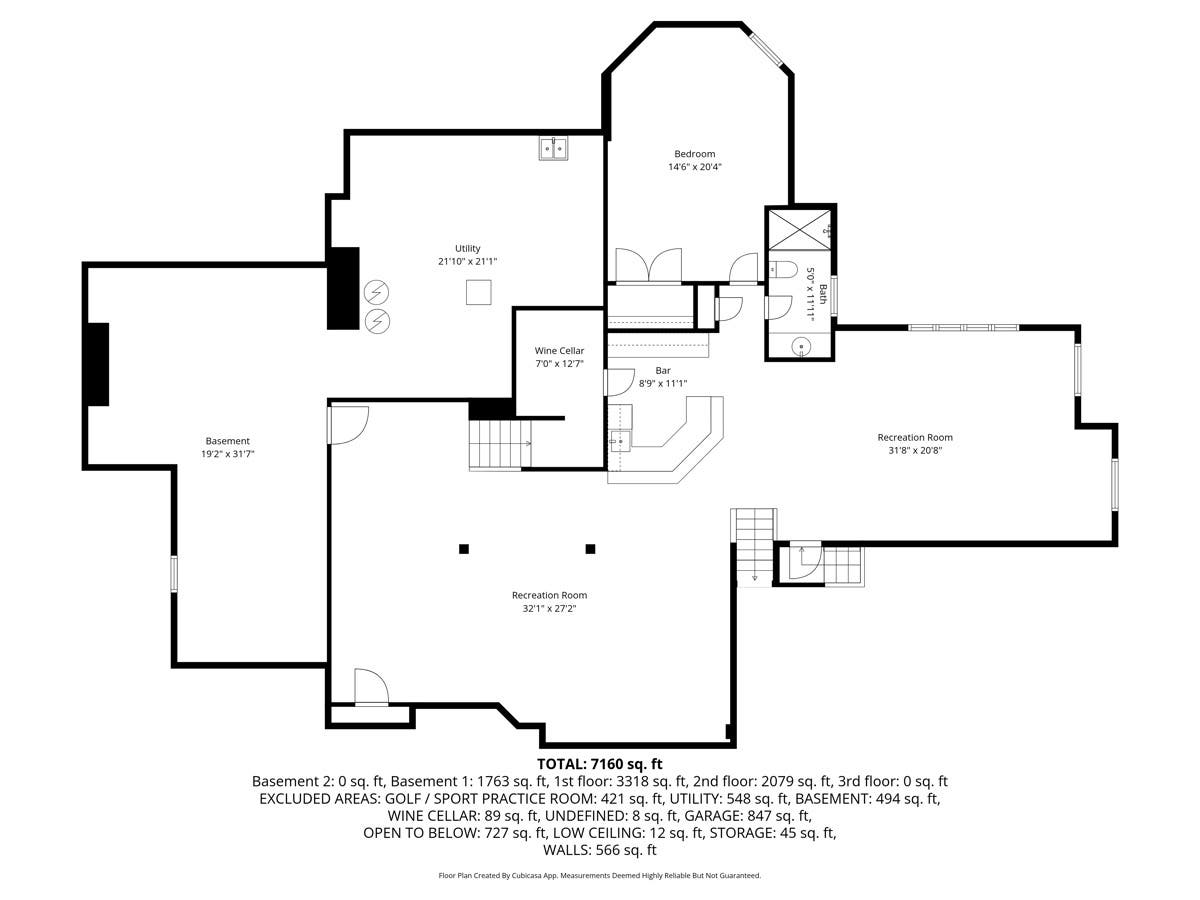Basement floorplan