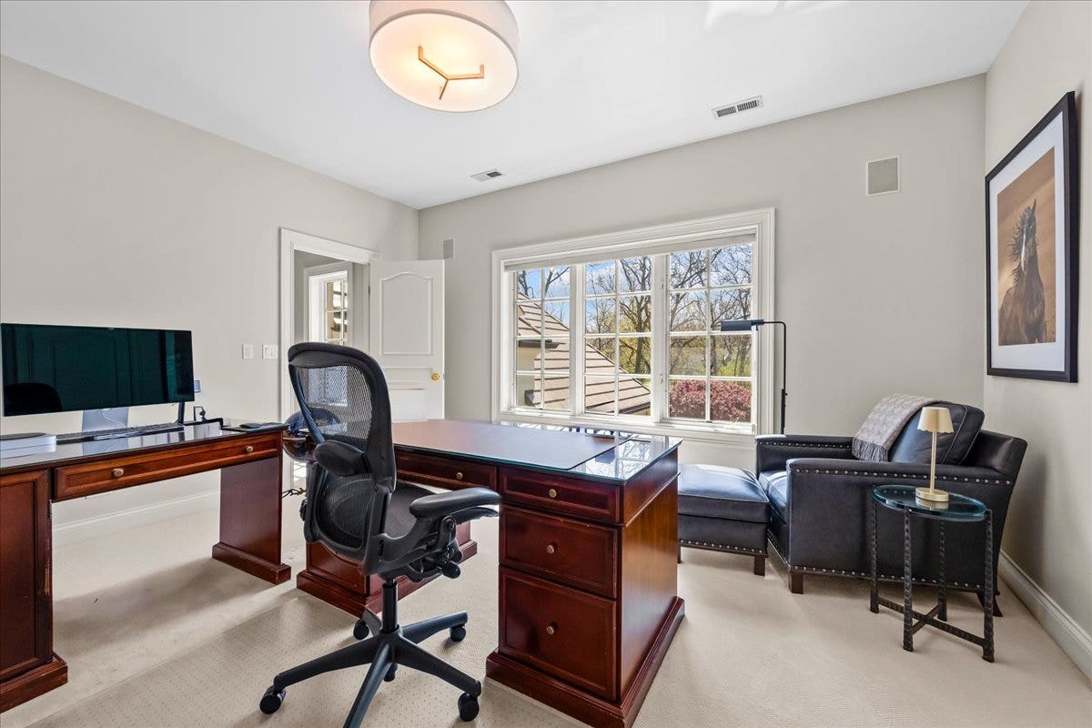 Ensuite Bedroom currently being used as an office.