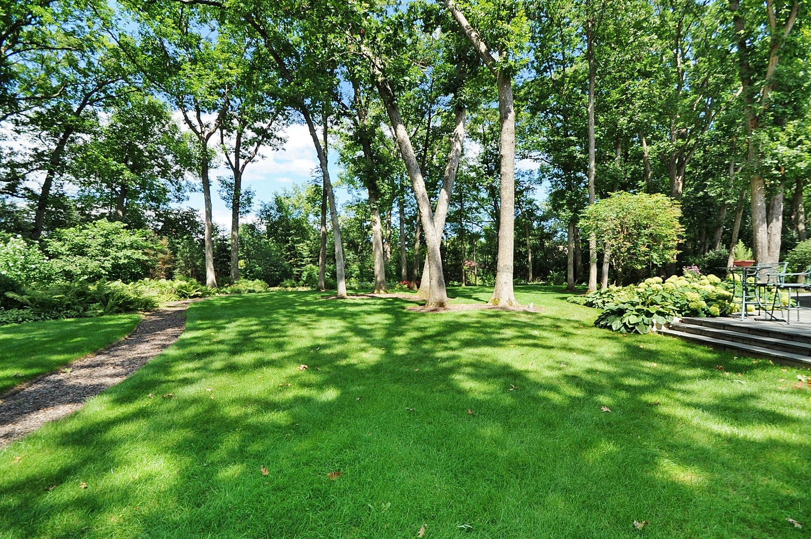 Spectacular yard and gardens ~ large enough for a