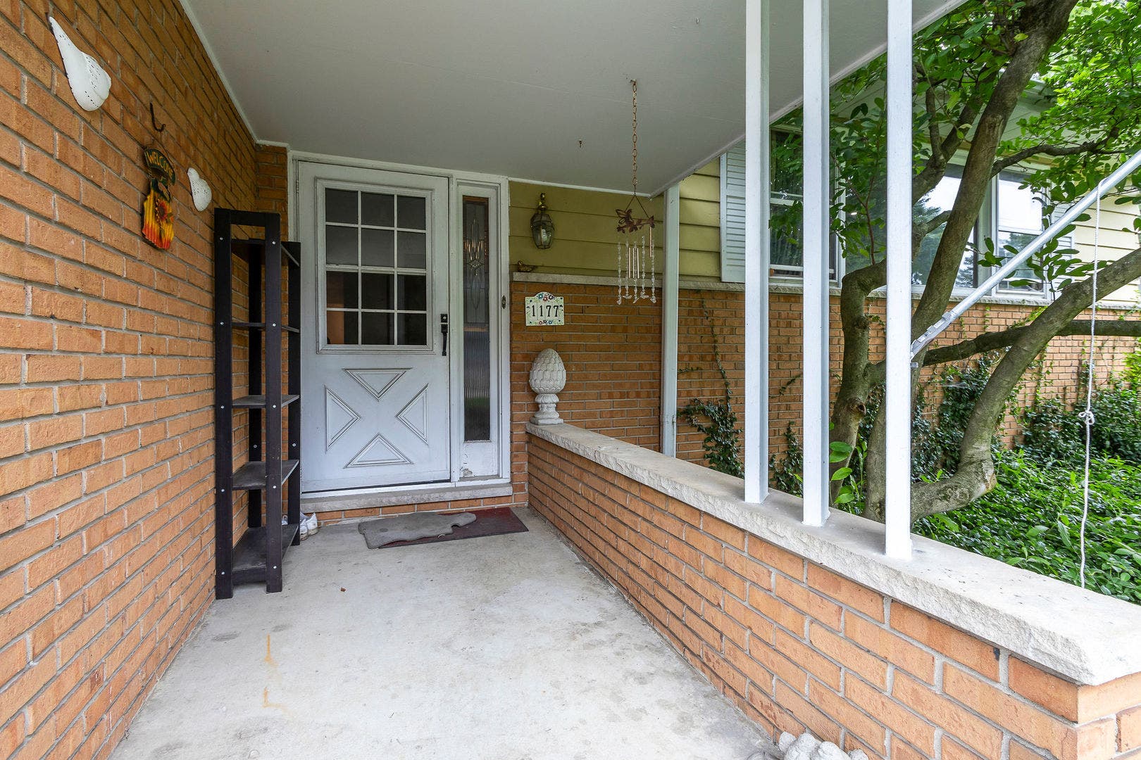 1177 Meadow Lane, Elgin, IL 60123 Front porch