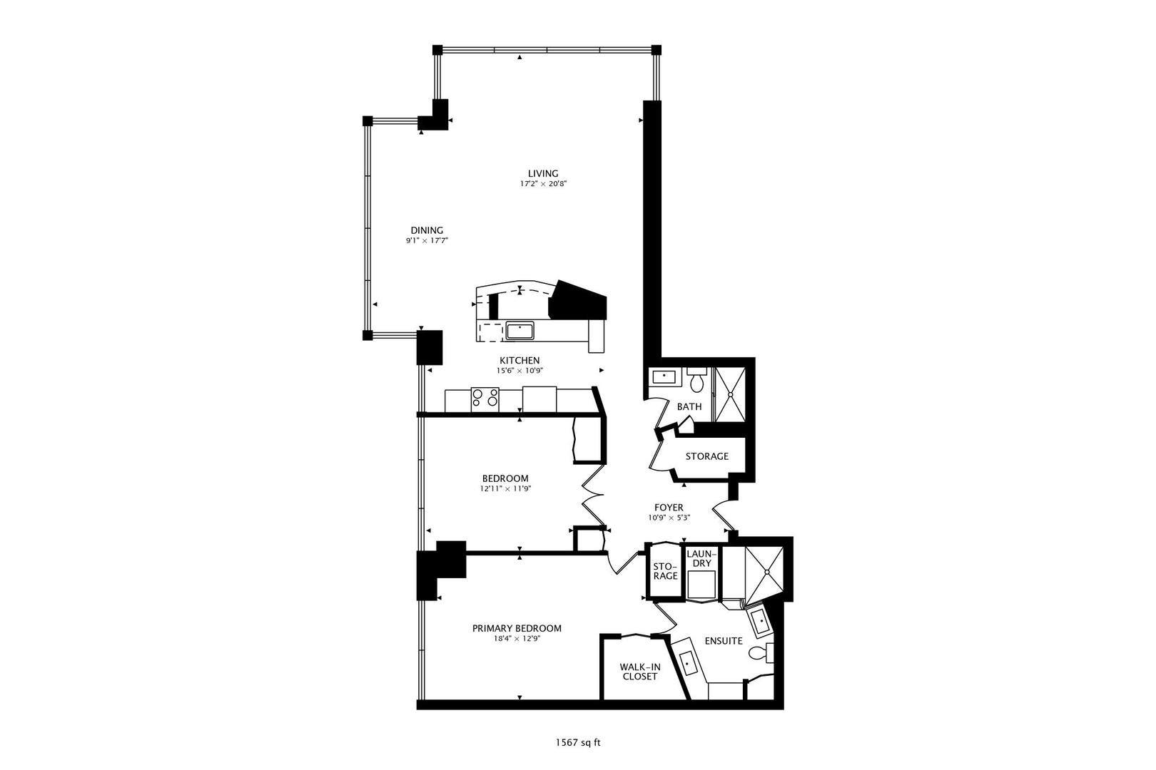 360 E Randolph Street, #1401, Chicago, IL 60601