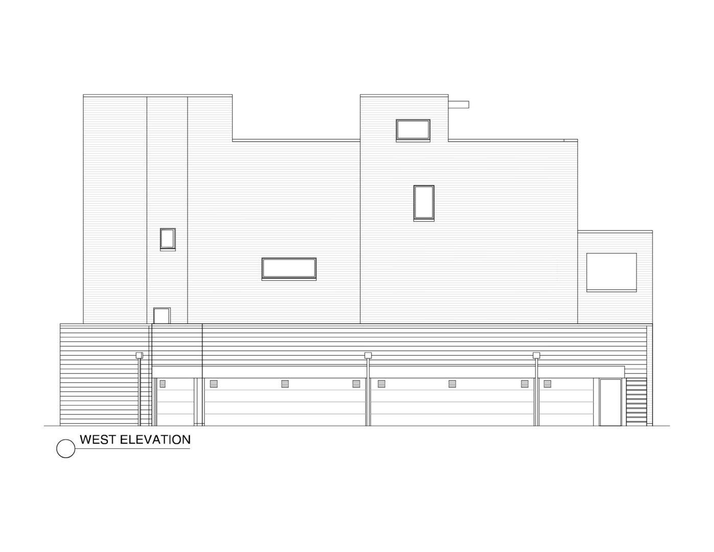 West elevation