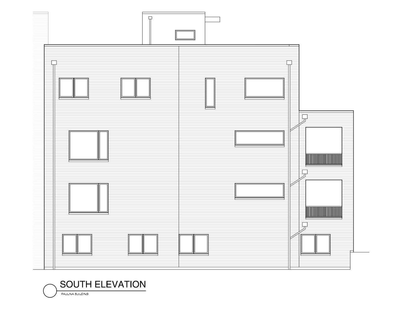 South elevation