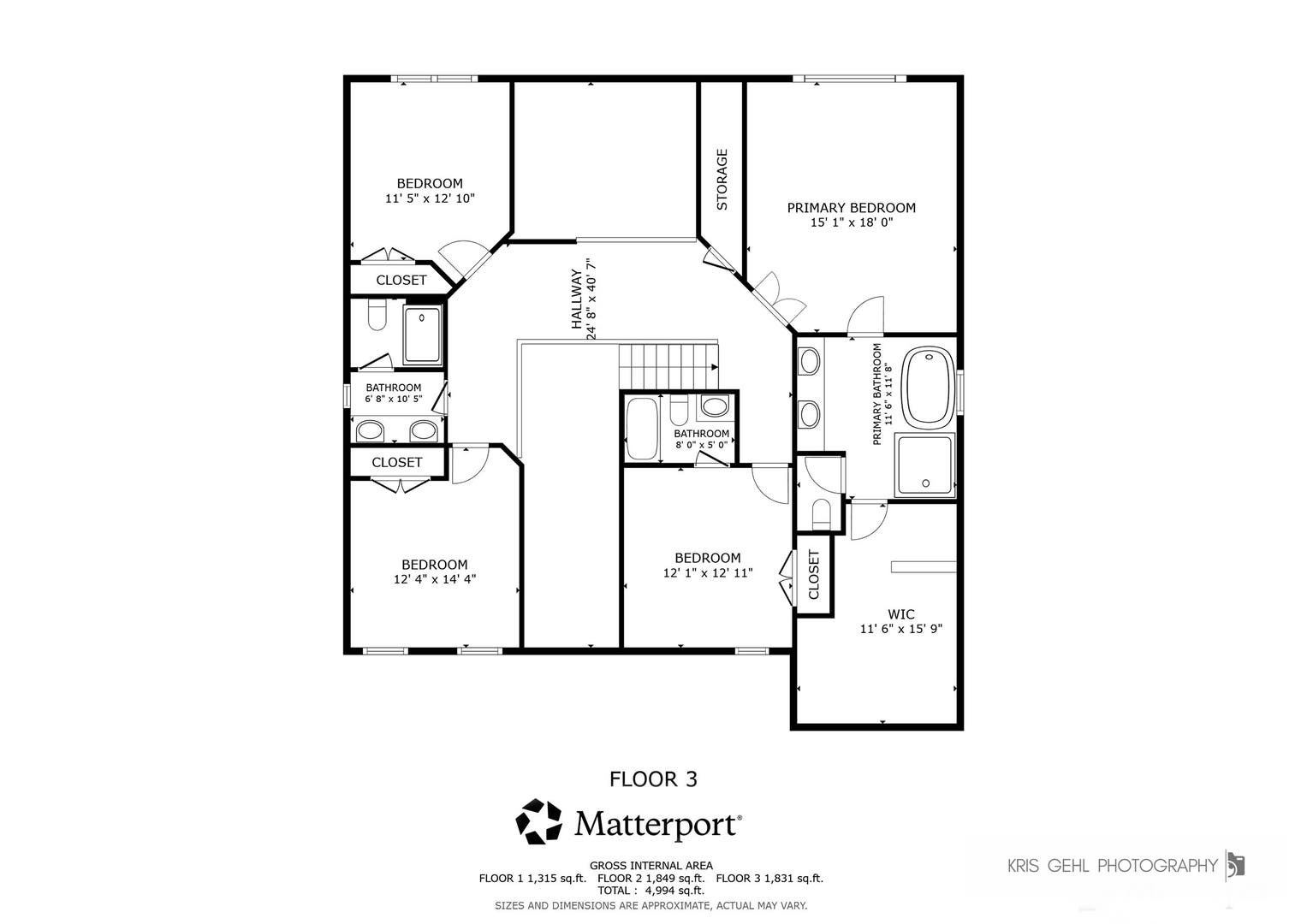 2508 Stonehenge Drive, Aurora, IL 60502 2nd story