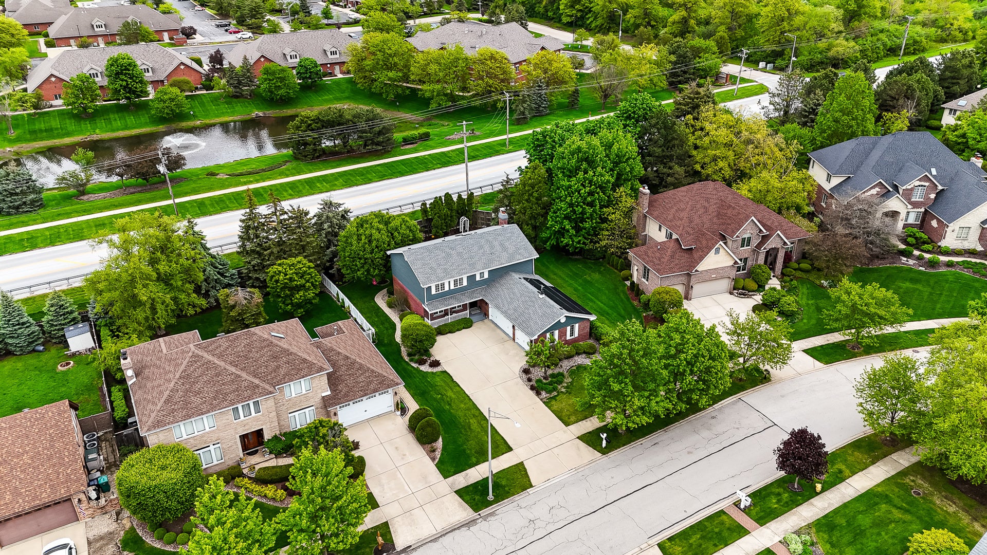 10700 Churchill Drive, Orland Park, IL 60467 Overhead view