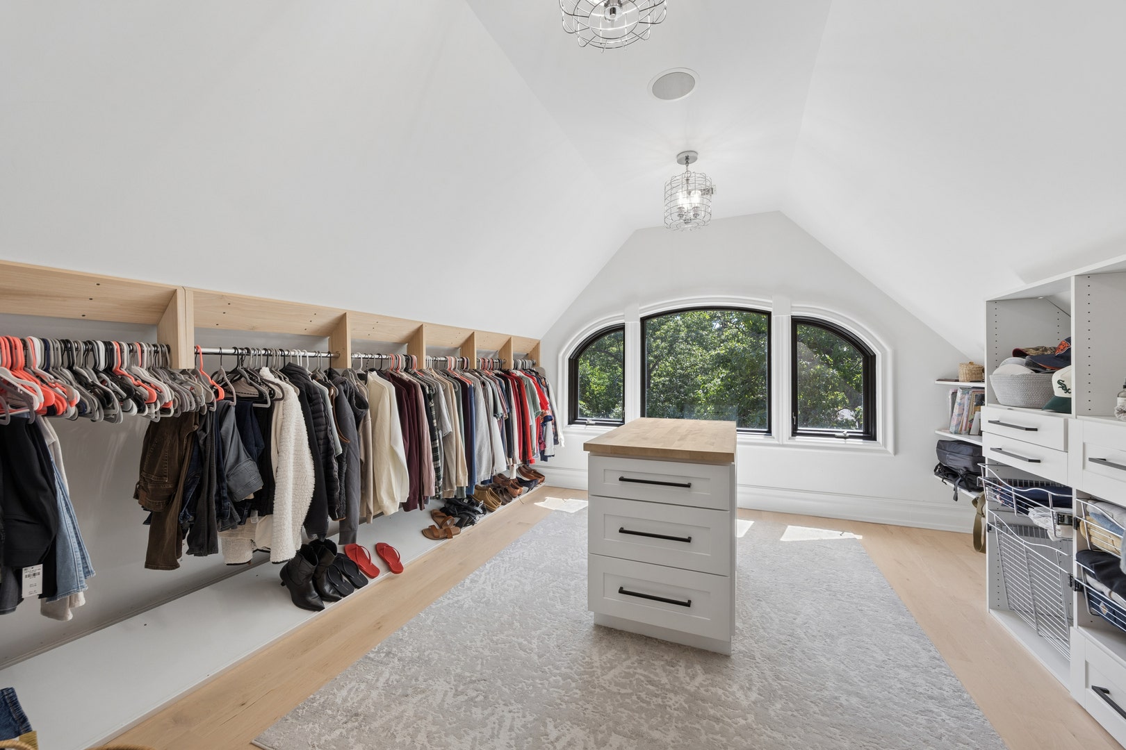 One of two closets in Primary