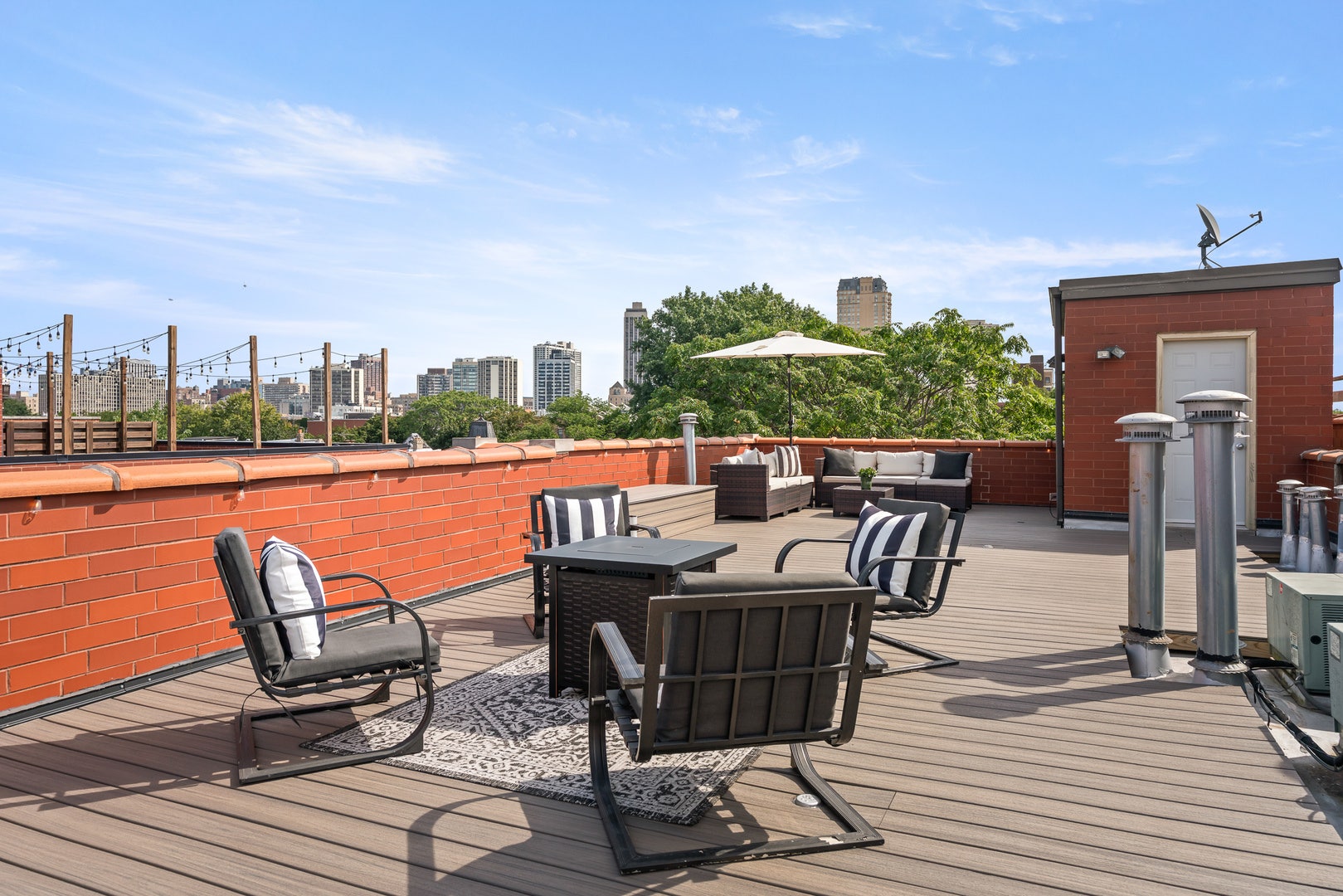 2507 N Halsted Street, #4, Chicago, IL 60614 Private Rooftop