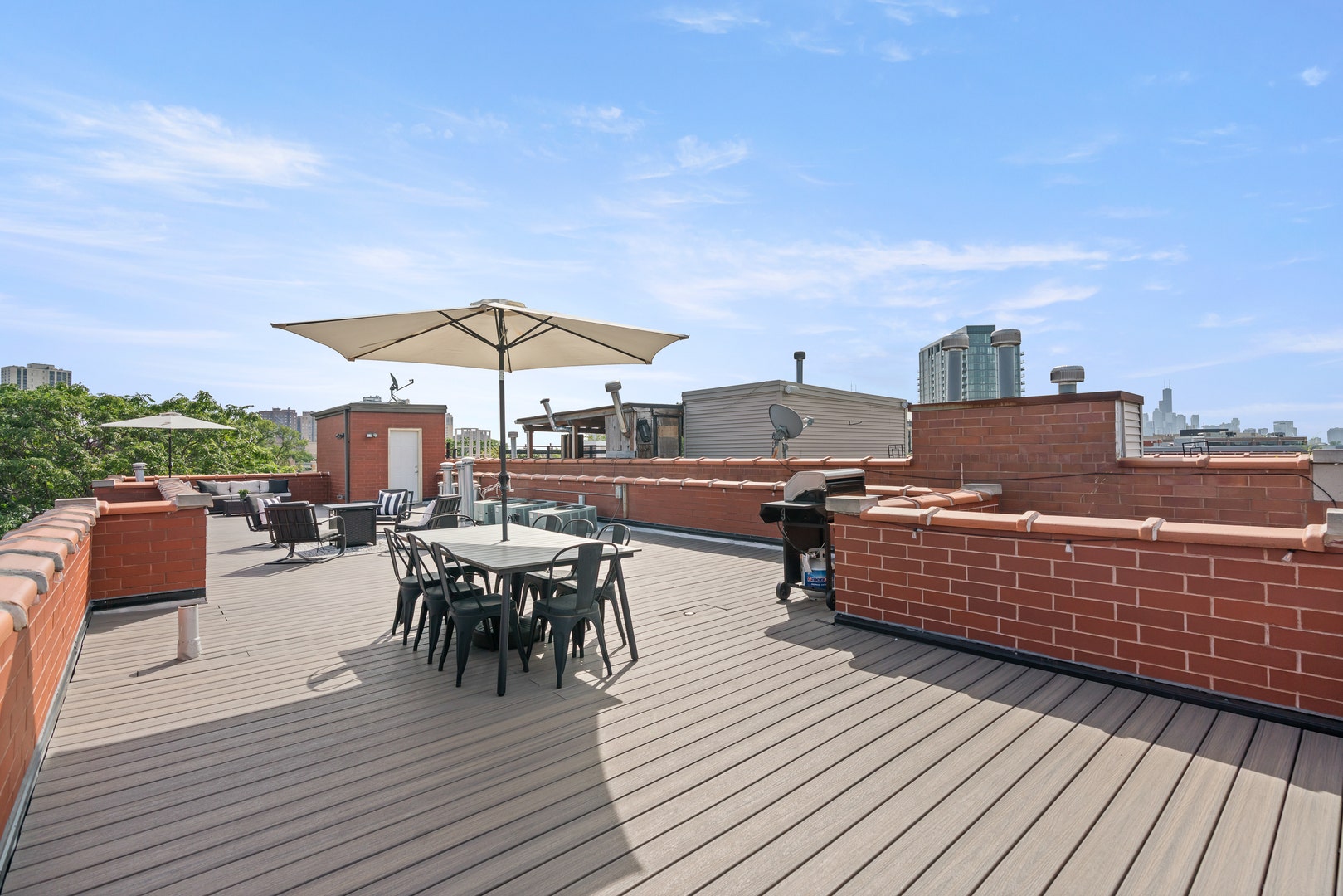 2507 N Halsted Street, #4, Chicago, IL 60614 Private Rooftop