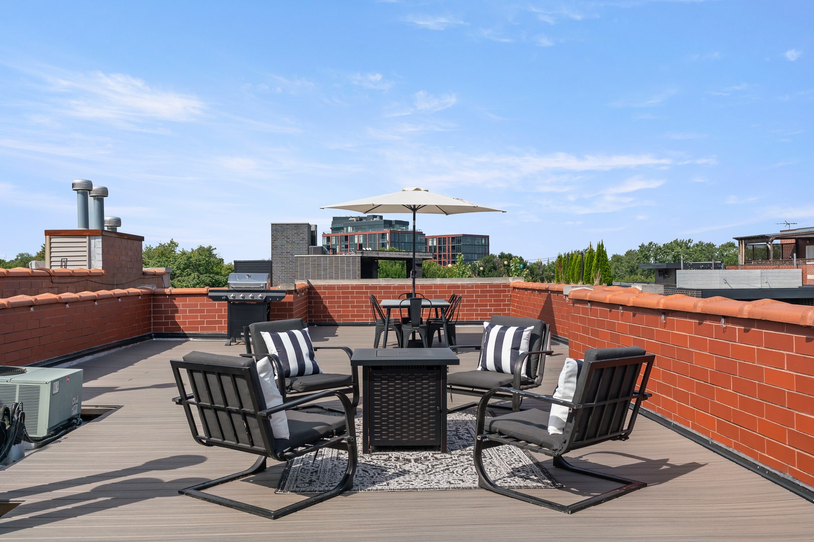 2507 N Halsted Street, #4, Chicago, IL 60614 Private Rooftop