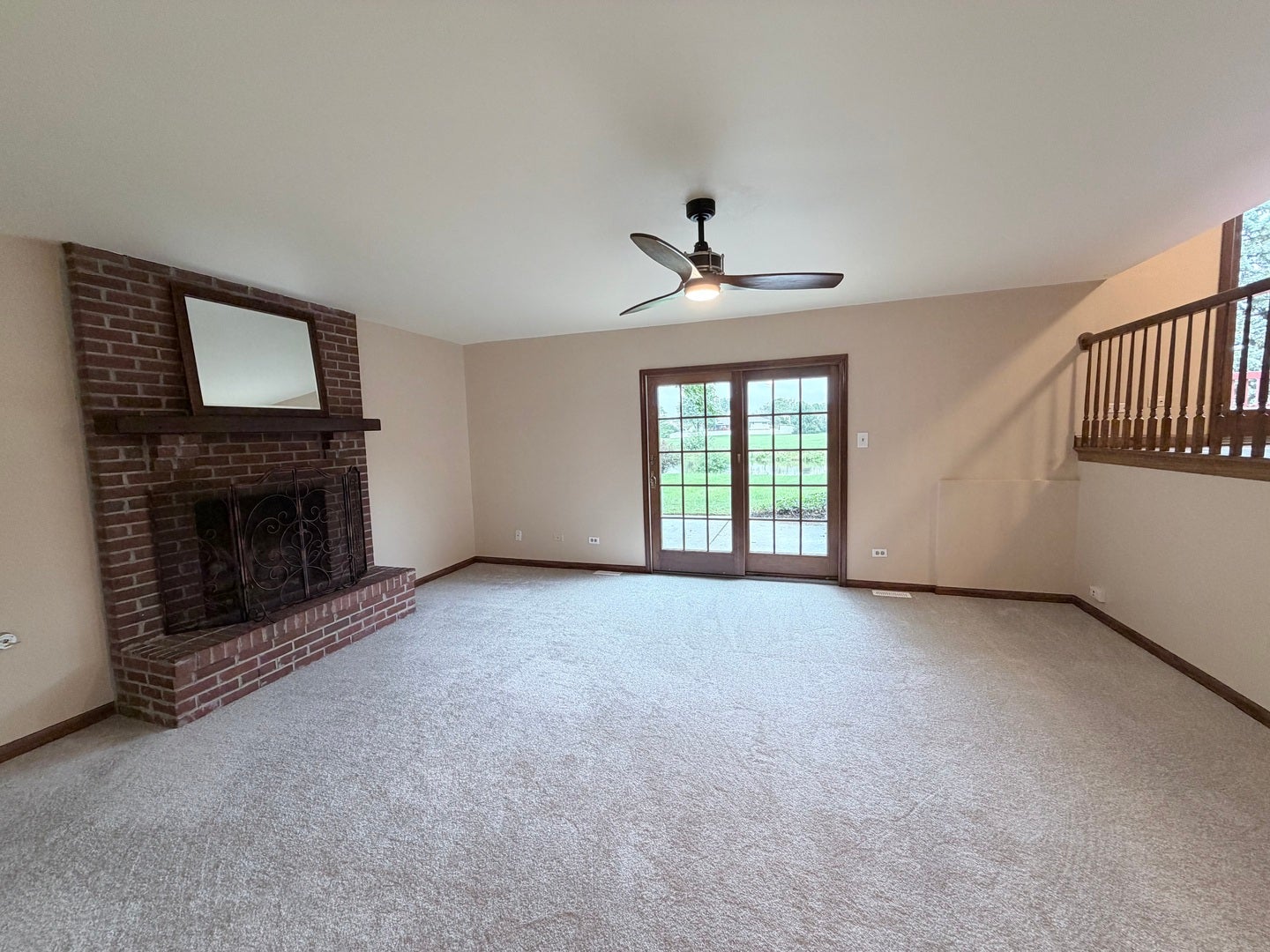 LEADS OUT TO PATIO