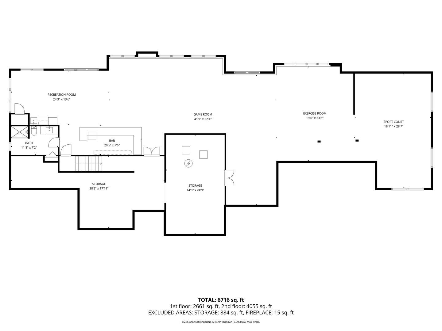 Lower Level Walkout