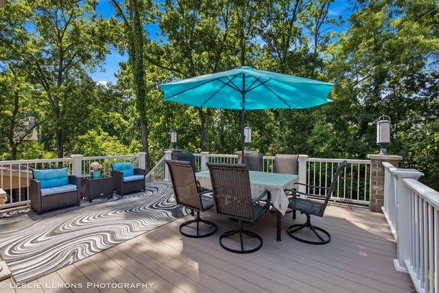 Deck access from Kitchen