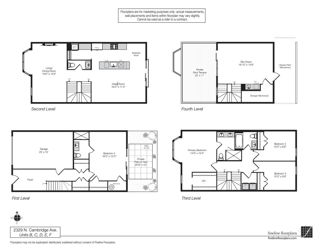 2329 N Cambridge Avenue, #C, Chicago, IL 60614 2329 N Cambridge Avenue, #C, Chicago, IL 60614
