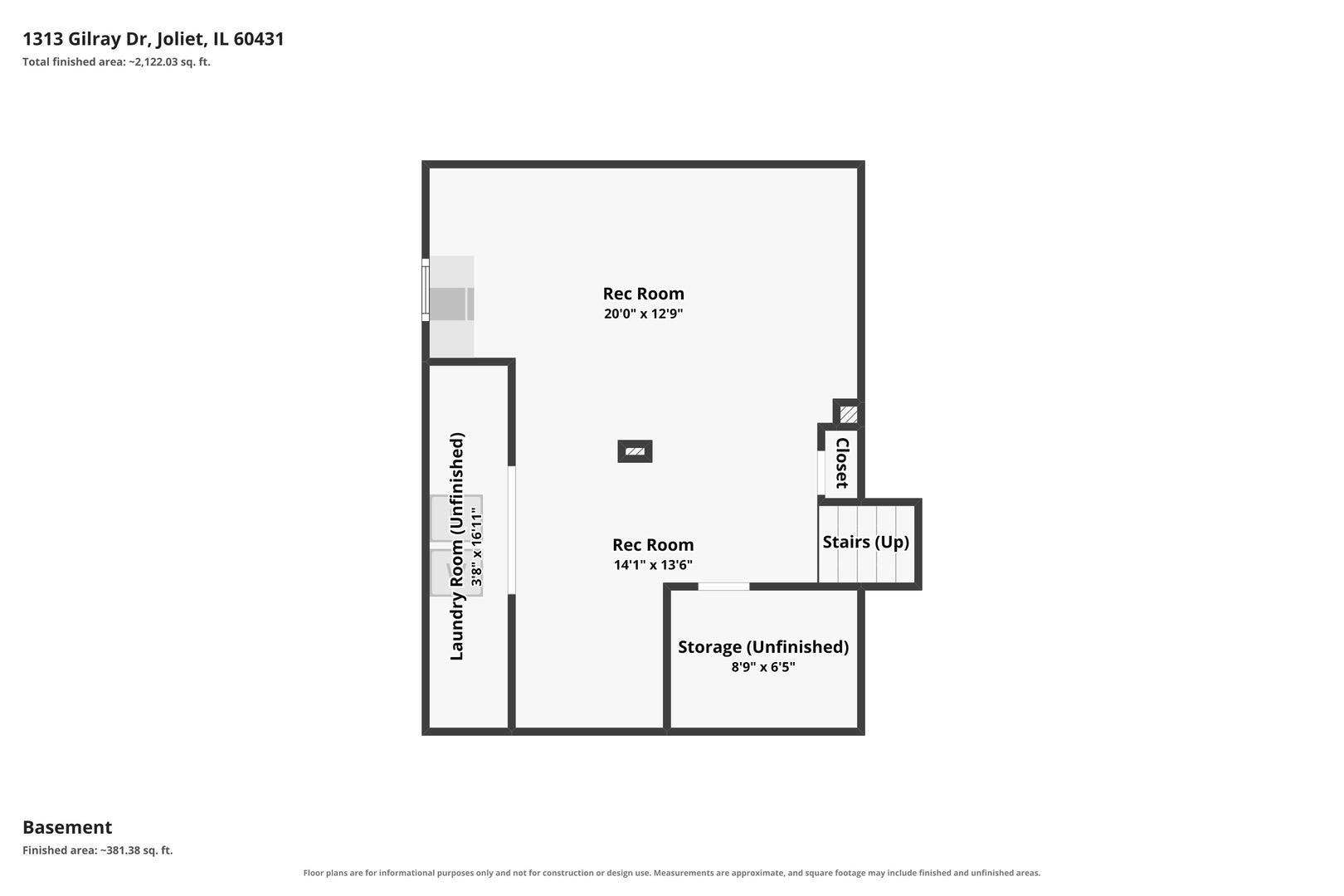 1313 Gilray Drive, Joliet, IL 60431 1313 Gilray Drive, Joliet, IL 60431