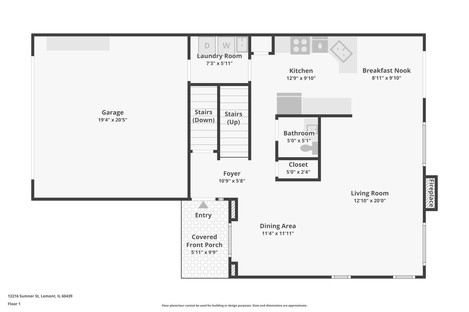 12216 Sumner Street, Lemont, IL 60439 12216 Sumner Street, Lemont, IL 60439