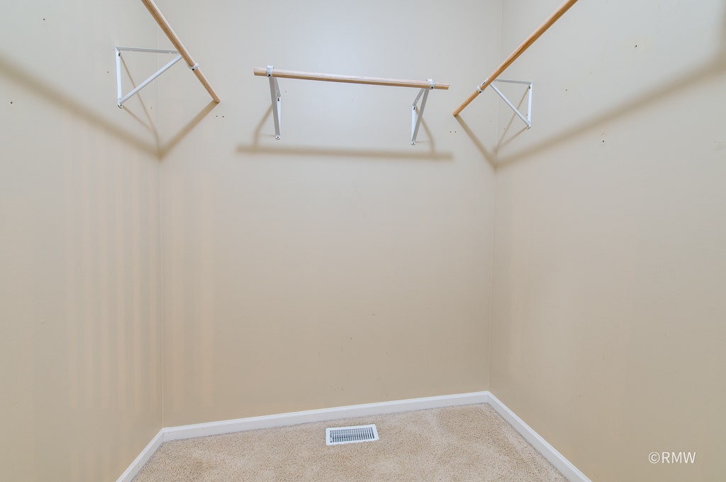 Master walk in closet