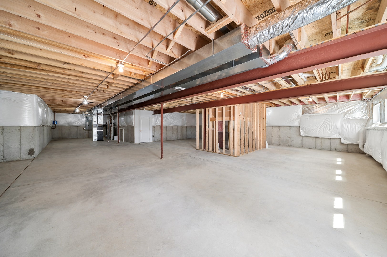 Full unfinished Basement