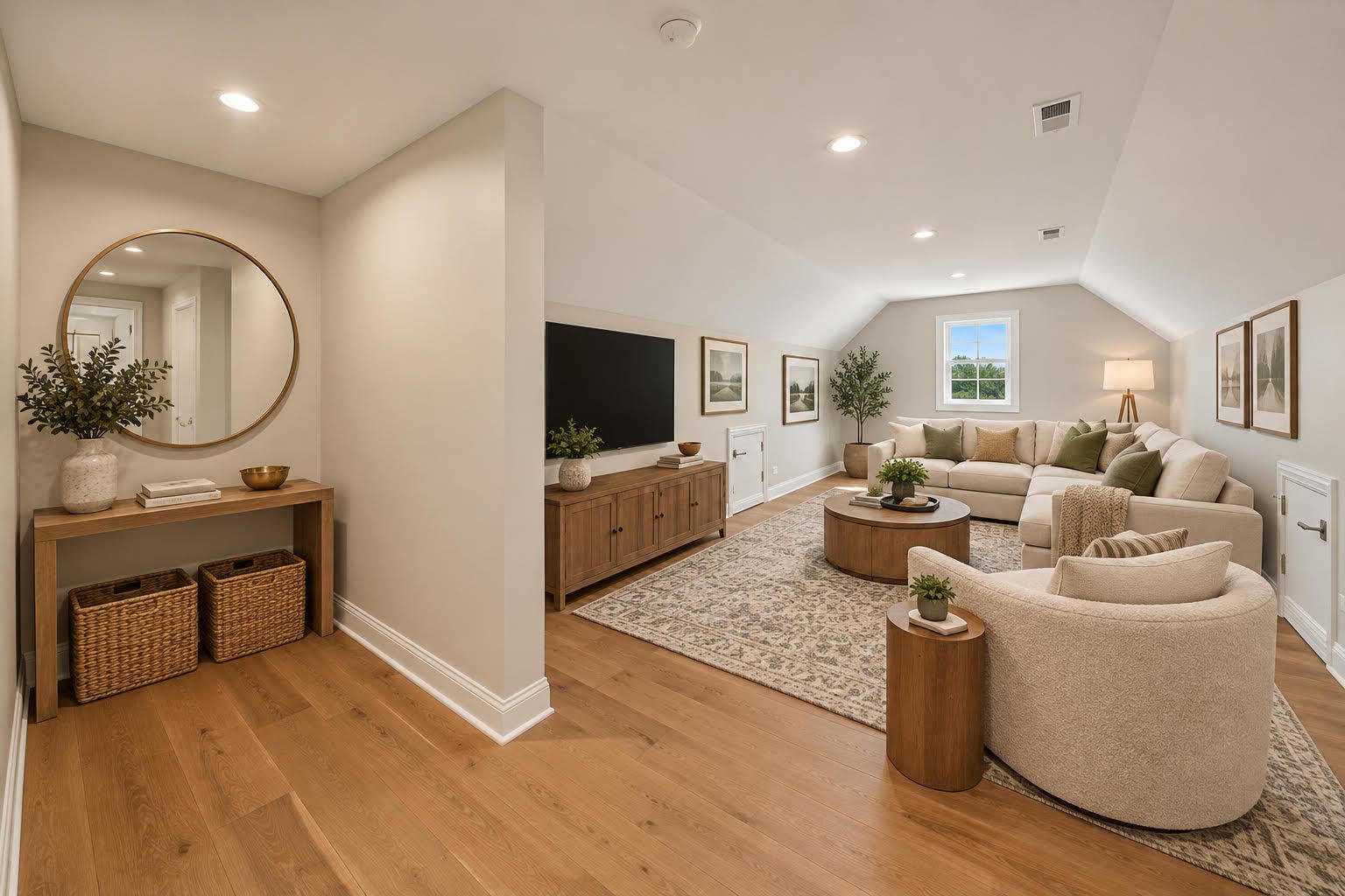 Virtually Staged Bonus Room