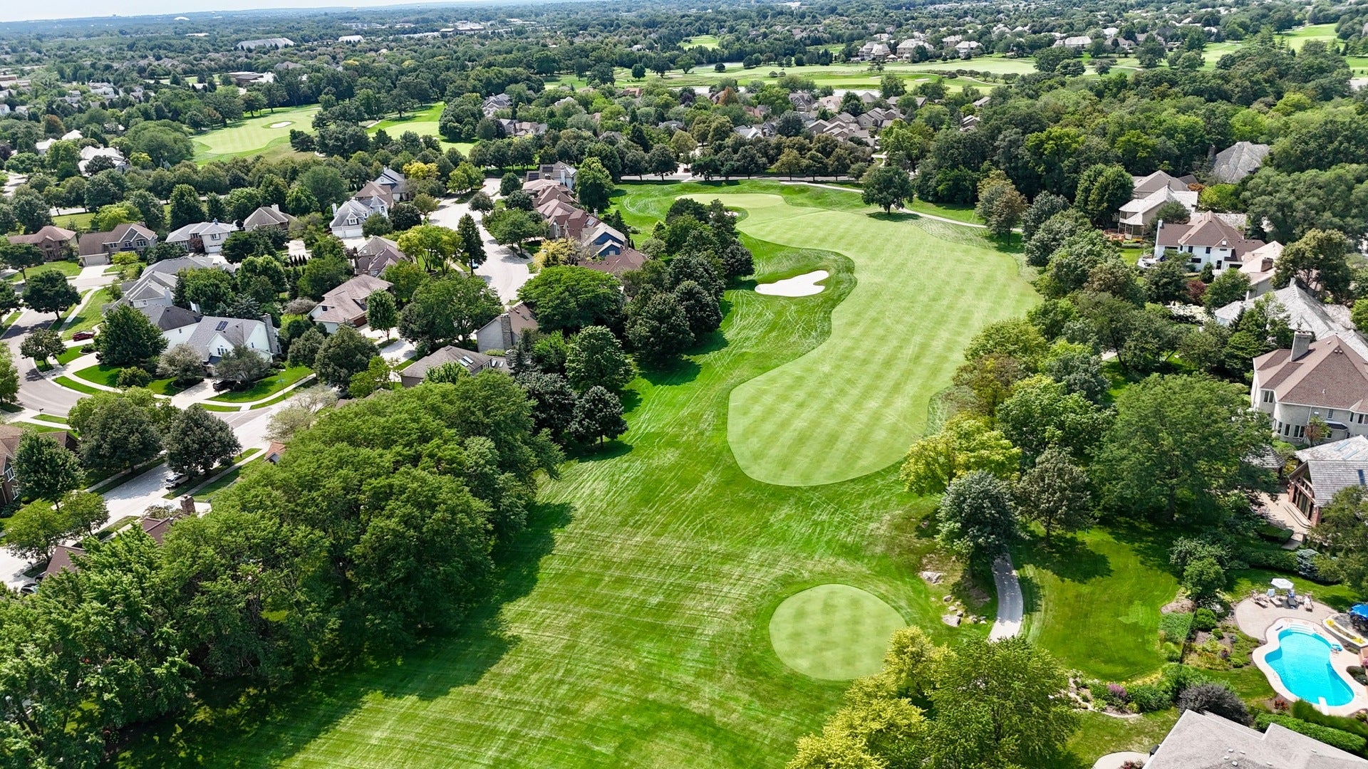 1412 Greenlake Drive, Aurora, IL 60502 13th Hole of the Stonebridge Country Club