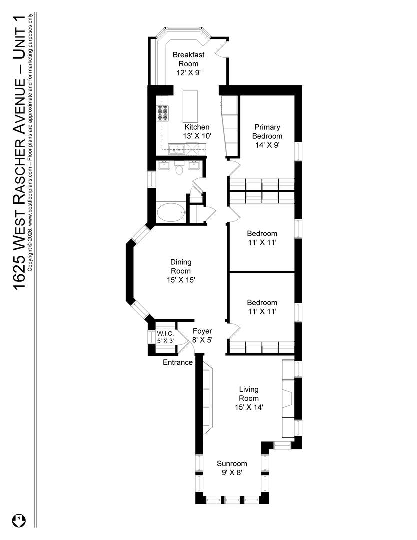 1625 W Rascher Avenue, #1, Chicago, IL 60640