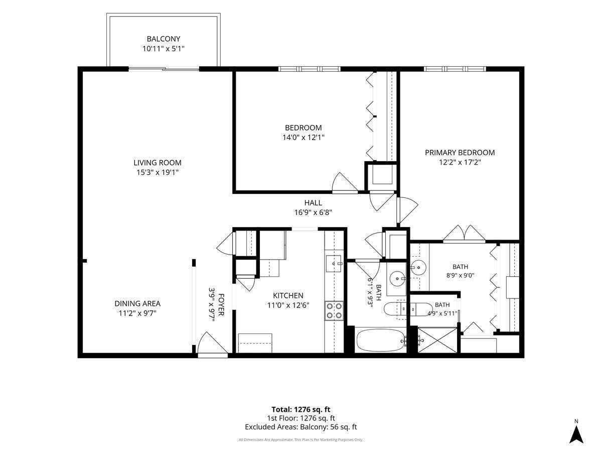 2300 W Talcott Road, #2B1, Park Ridge, IL 60068