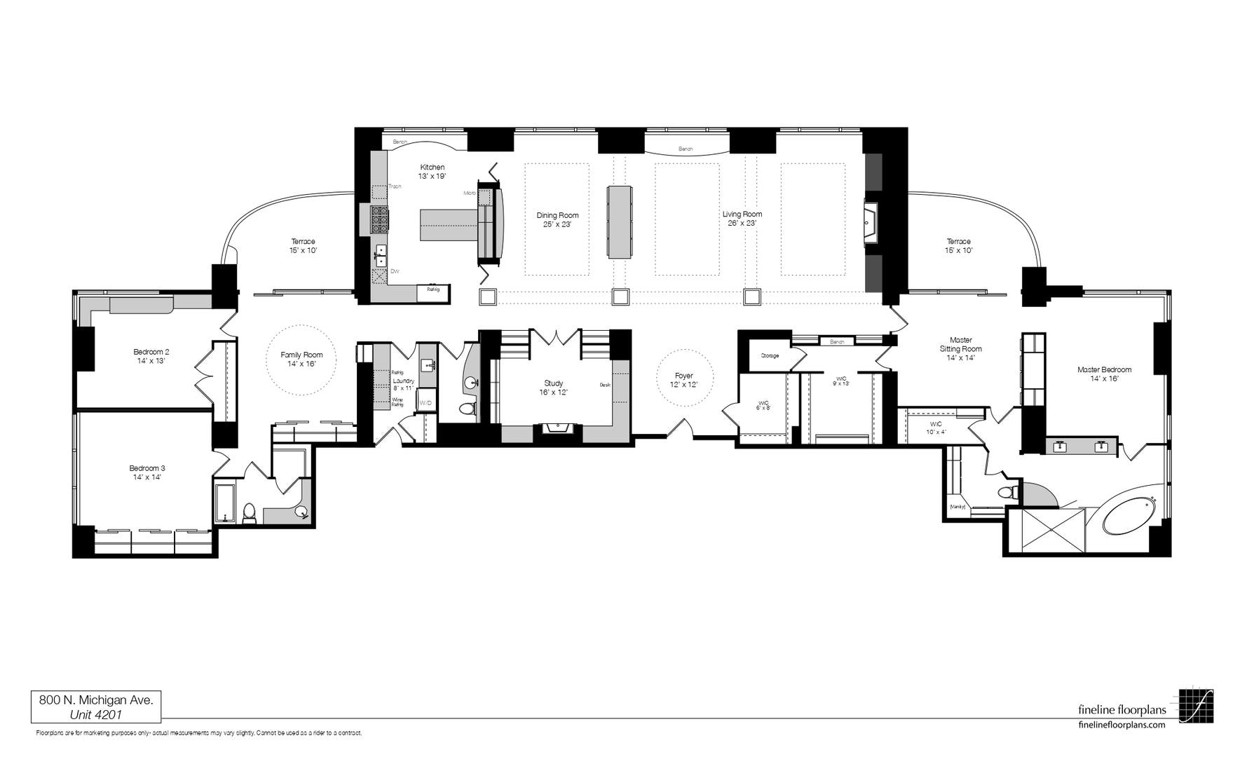 800 N MICHIGAN Avenue, #4201, Chicago, IL 60611 800 N MICHIGAN Avenue, #4201, Chicago, IL 60611