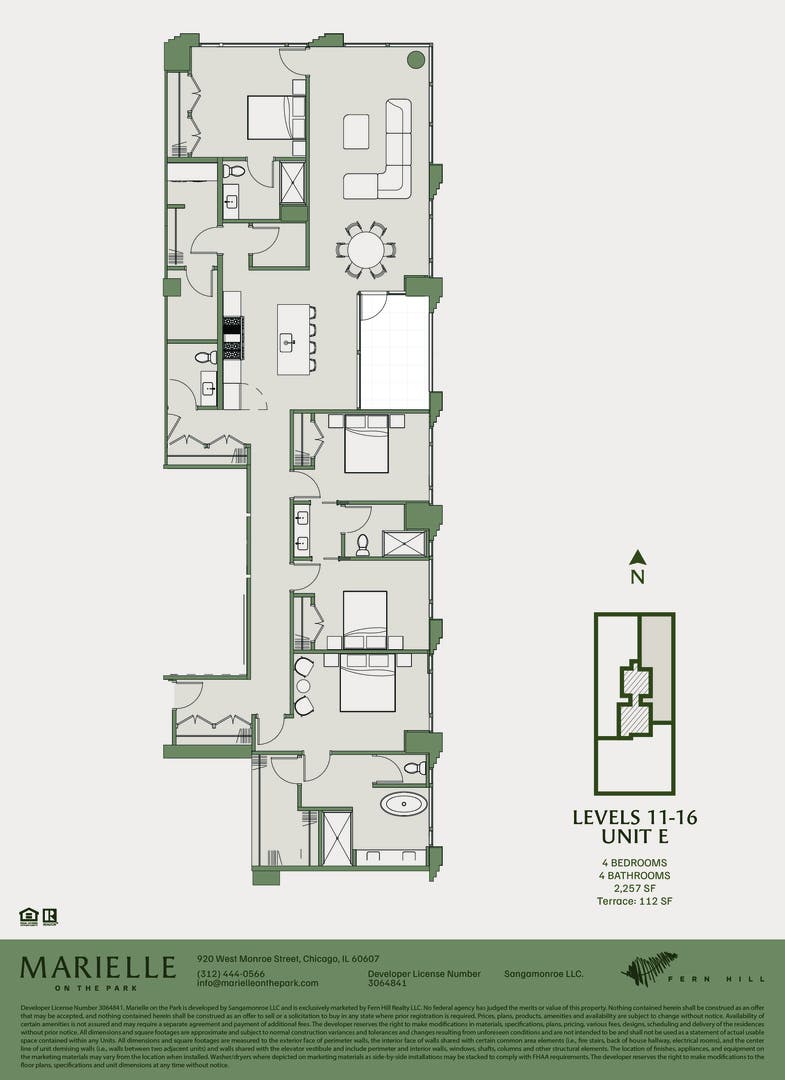 920 W Monroe Street, #1101, Chicago, IL 60607