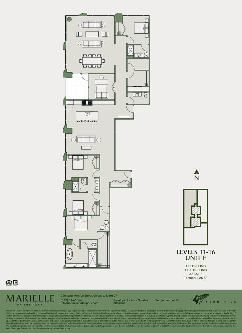 920 W Monroe Street, #1102, Chicago, IL 60607